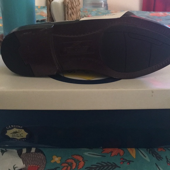 Men’s leather elegant vintage shoes size ( 9 )m main image 5